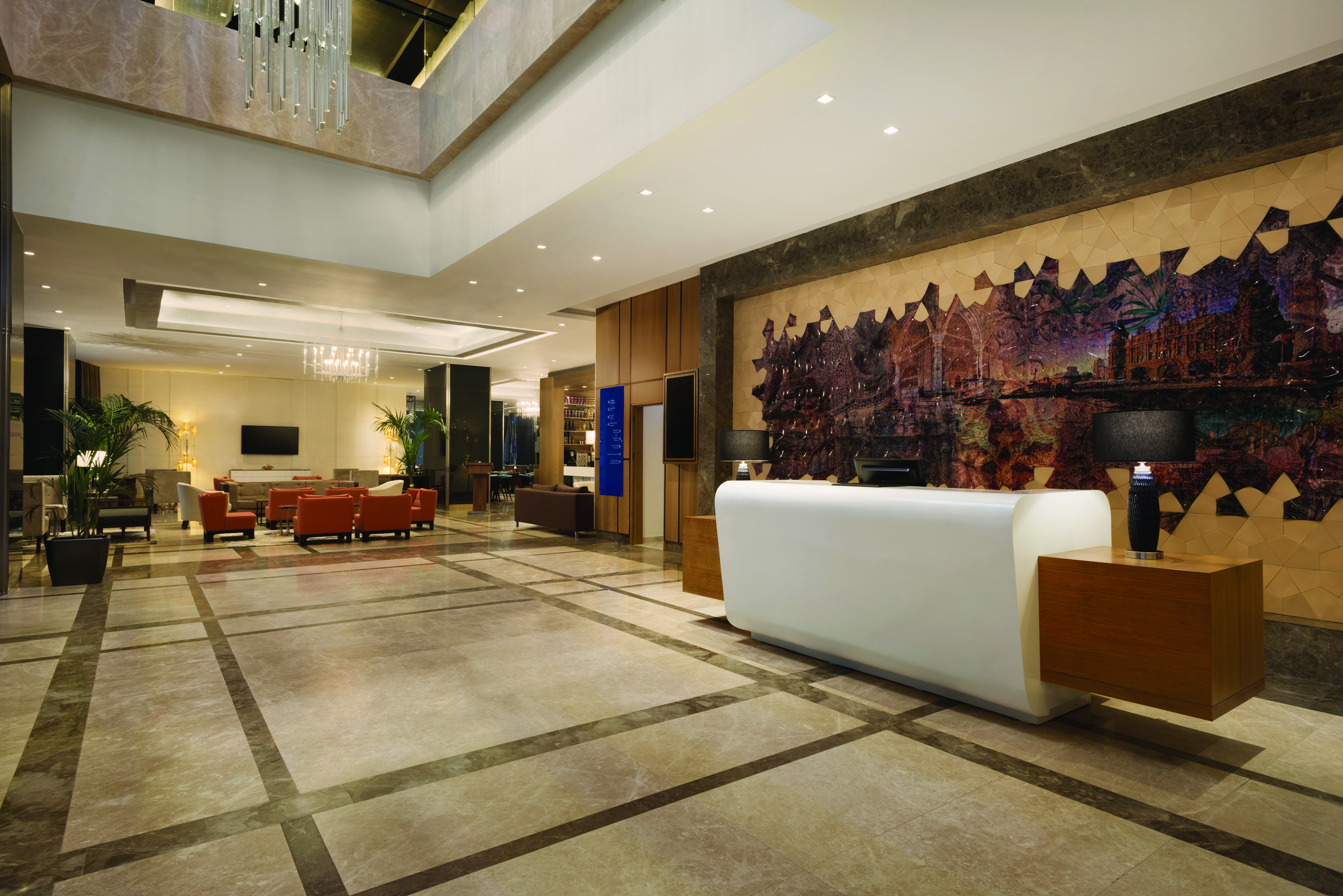 Tryp By Wyndham Istanbul Basin Ekspres Hotel Exterior photo Lobby